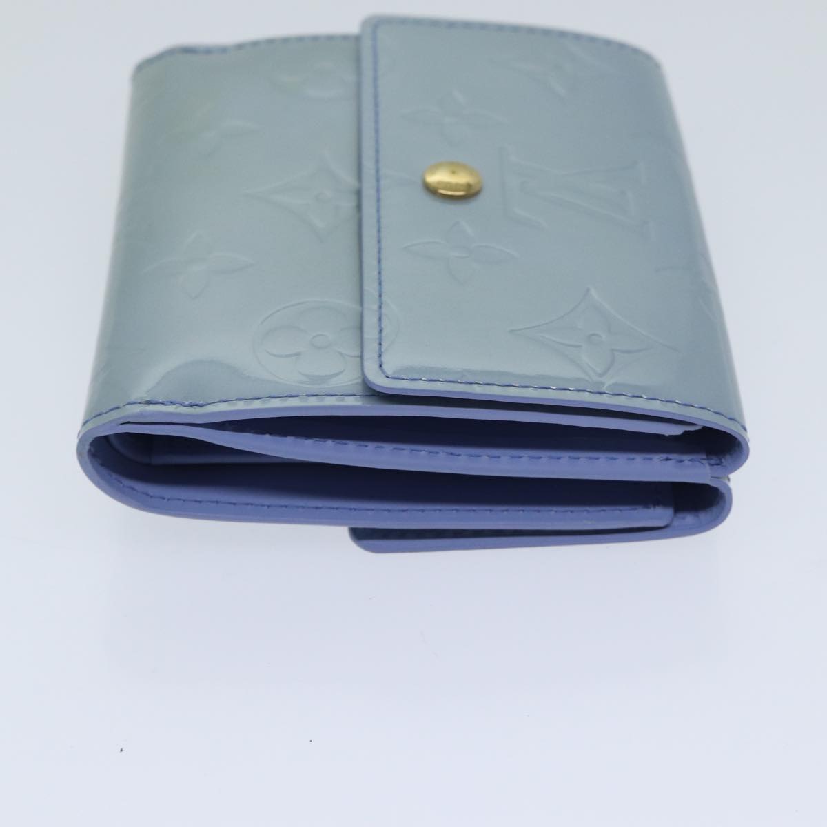 LOUIS VUITTON Monogram Vernis Portefeuille Elise Wallet Lavande LV 71569