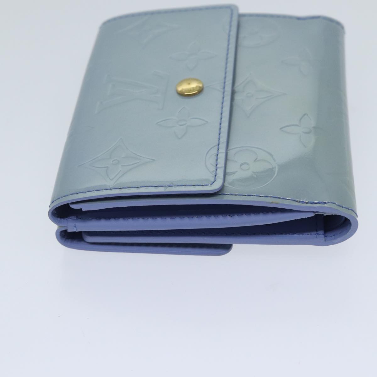 LOUIS VUITTON Monogram Vernis Portefeuille Elise Wallet Lavande LV 71569