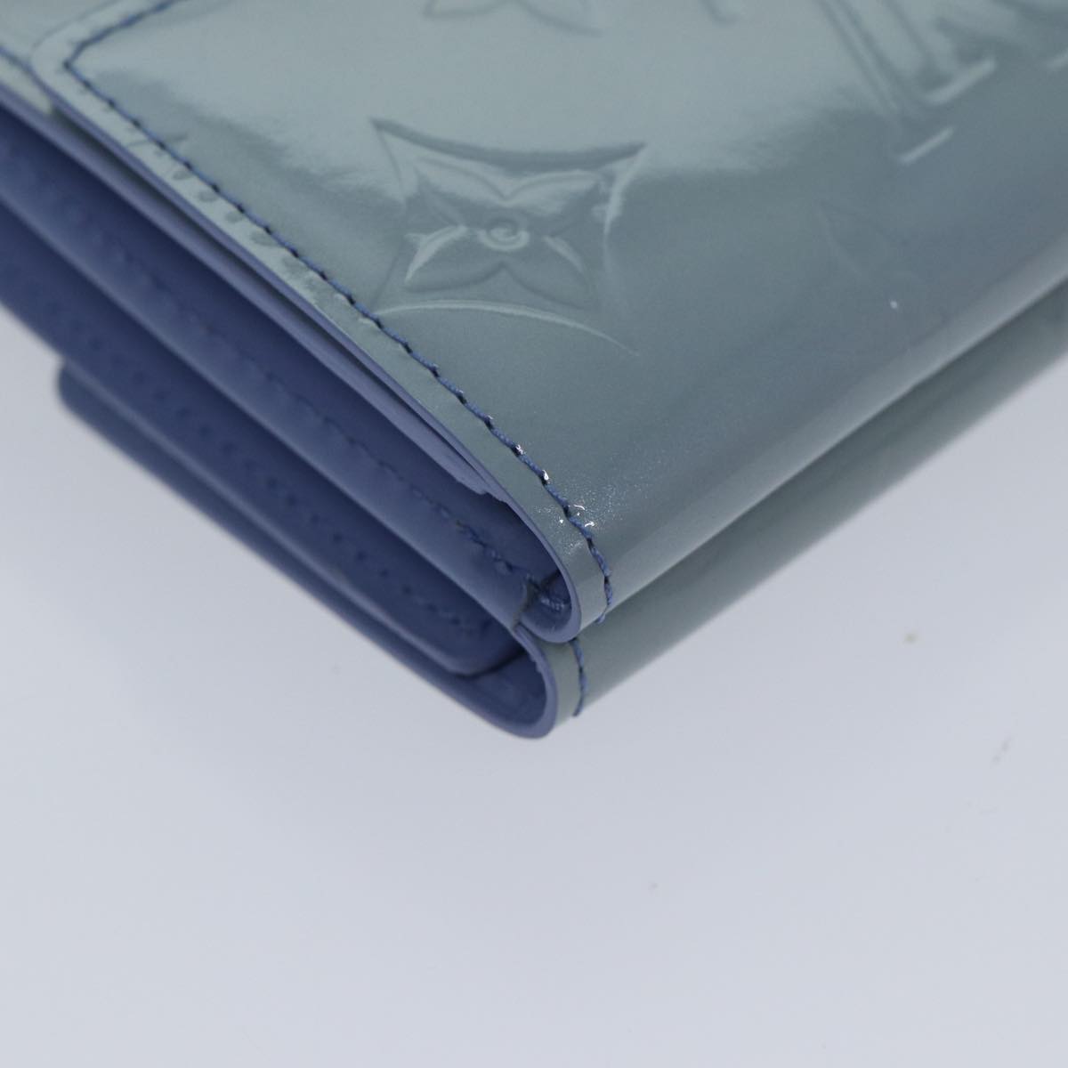 LOUIS VUITTON Monogram Vernis Portefeuille Elise Wallet Lavande LV 71569