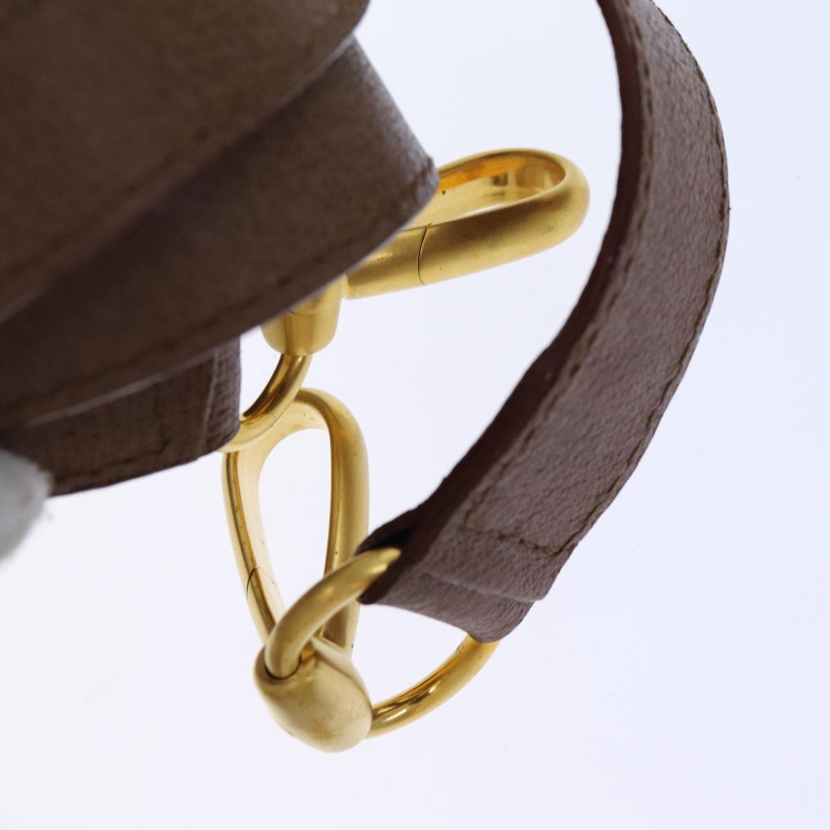GUCCI Bamboo Hand Bag Suede 2way Brown 002 123 0322 71588