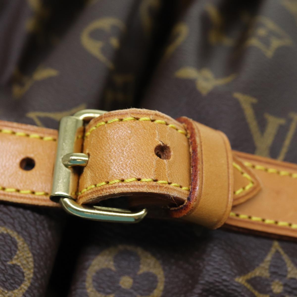 LOUIS VUITTON Monogram Saumur 35 Shoulder Bag M42254 LV 71604A