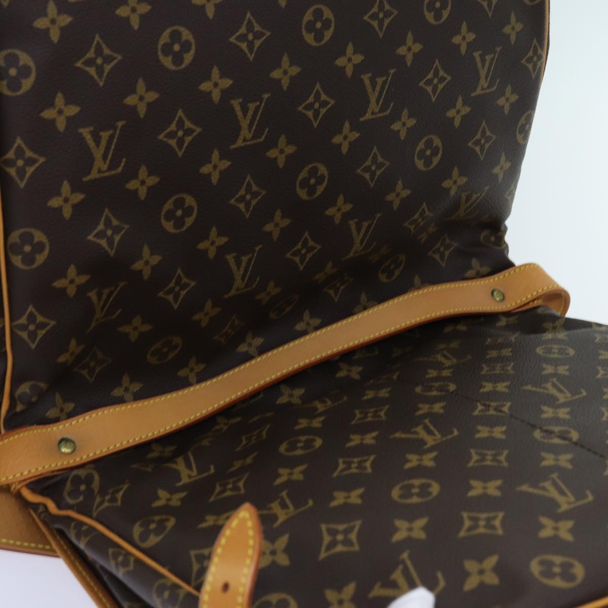 LOUIS VUITTON Monogram Saumur 35 Shoulder Bag M42254 LV 71604A