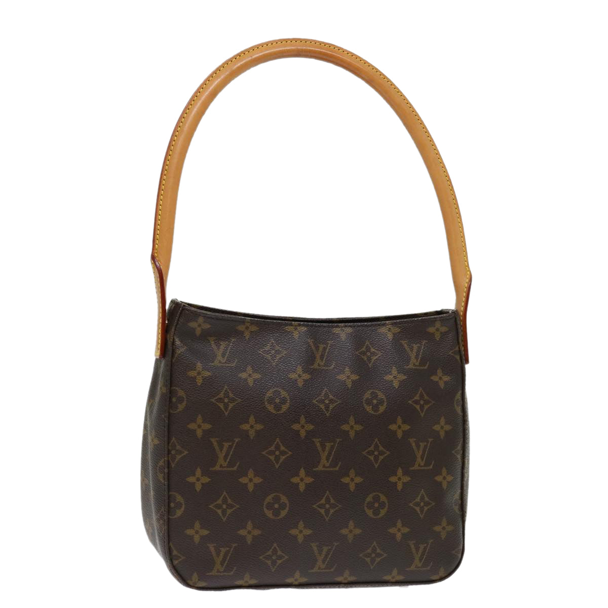 LOUIS VUITTON Monogram Looping MM Shoulder Bag M51146 LV 71605A