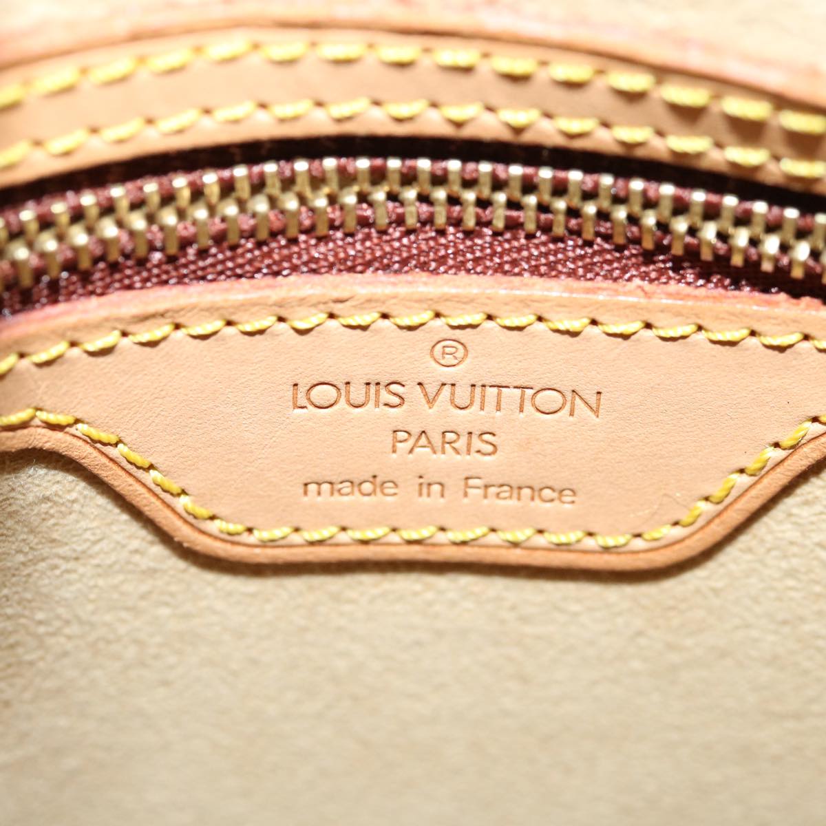 LOUIS VUITTON Monogram Looping MM Shoulder Bag M51146 LV 71605A