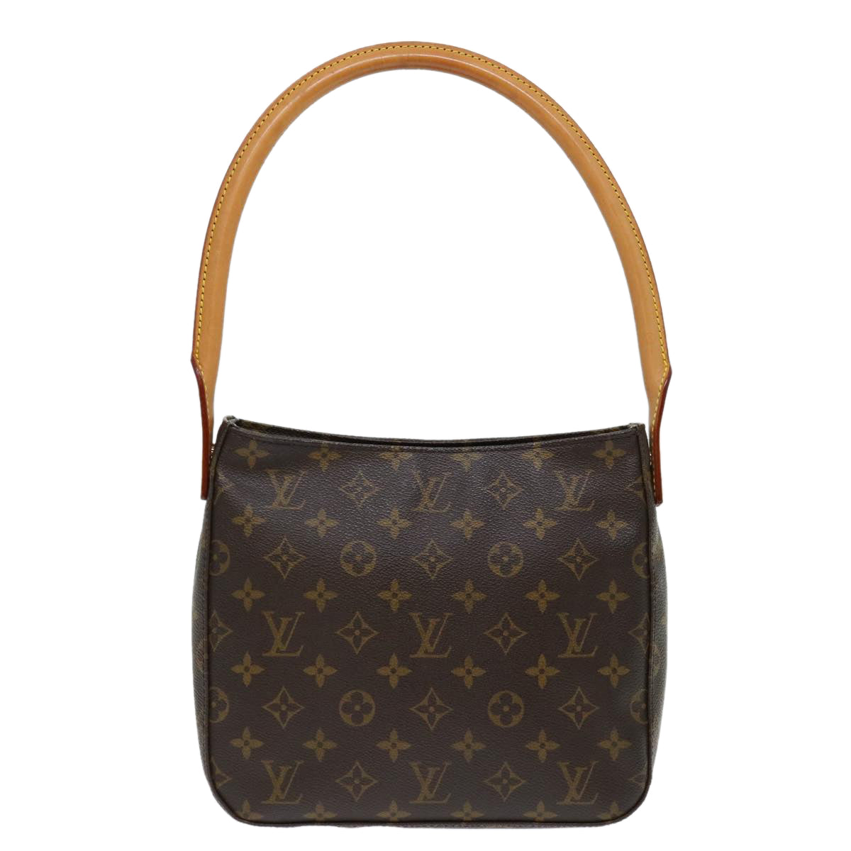 LOUIS VUITTON Monogram Looping MM Shoulder Bag M51146 LV 71605A