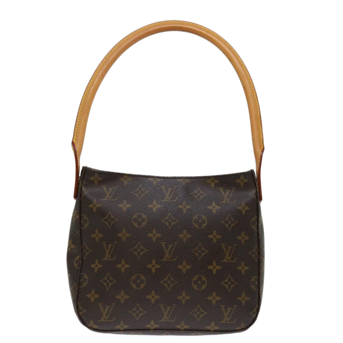 LOUIS VUITTON Monogram Looping MM Shoulder Bag M51146 LV 71605A