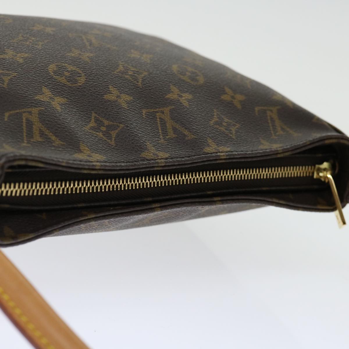 LOUIS VUITTON Monogram Looping MM Shoulder Bag M51146 LV 71605A