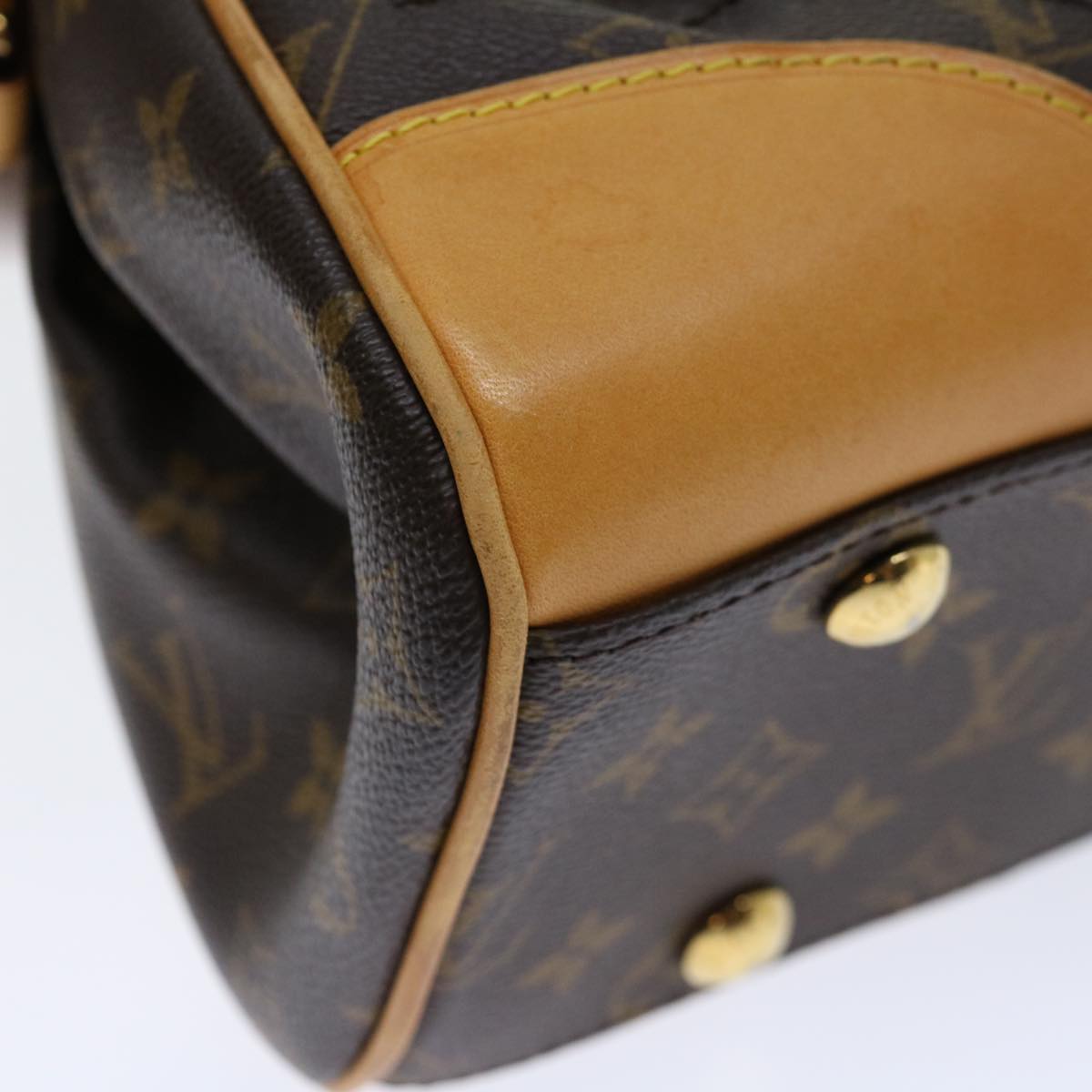 LOUIS VUITTON Monogram Beverly MM Shoulder Bag M40121 LV 71606