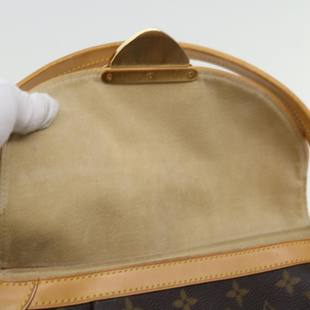 LOUIS VUITTON Monogram Beverly MM Shoulder Bag M40121 LV 71606