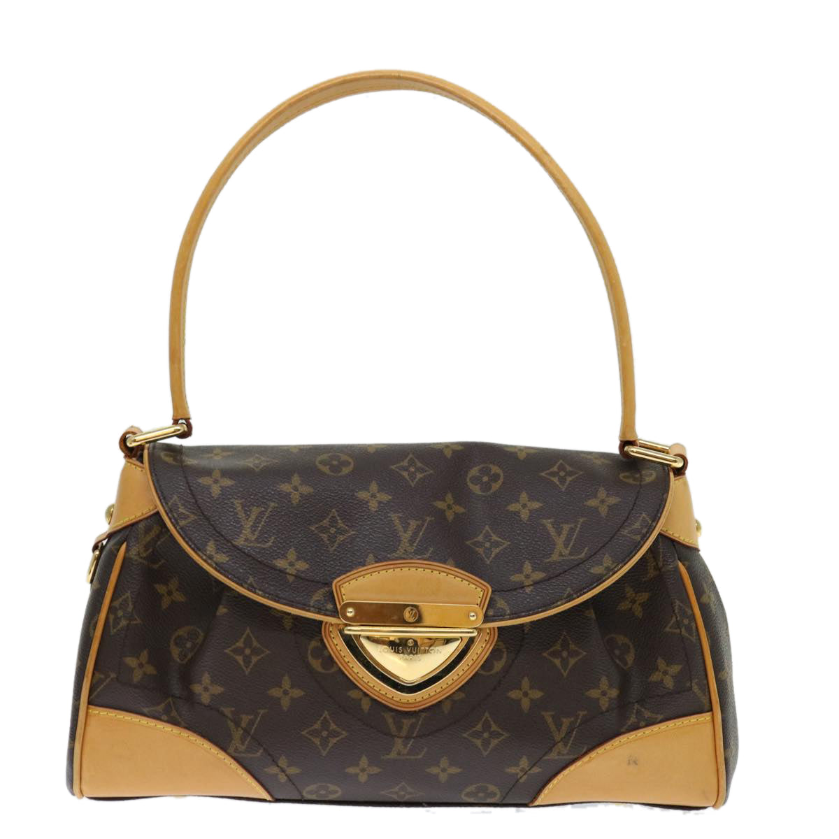 LOUIS VUITTON Monogram Beverly MM Shoulder Bag M40121 LV 71606