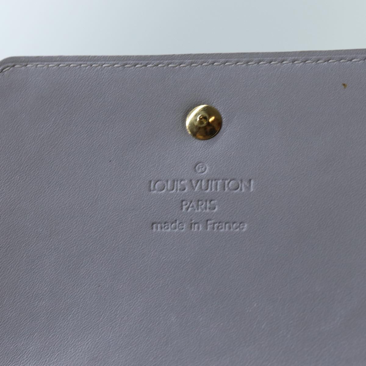 LOUIS VUITTON Monogram Vernis Kenmare Shoulder Bag Gris M91060 LV 71607