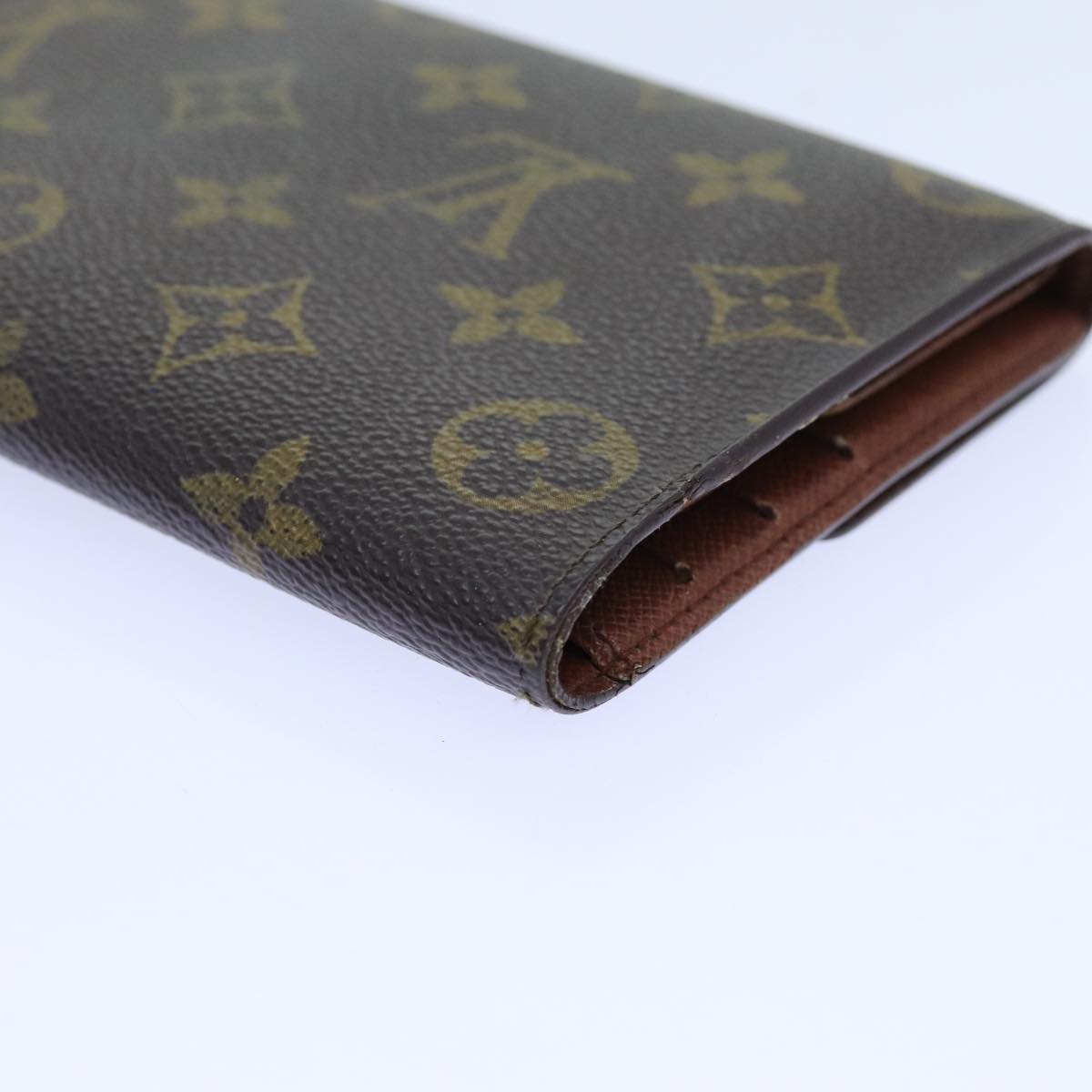 LOUIS VUITTON Monogram Portefeuille International Wallet M61217 LV 71608