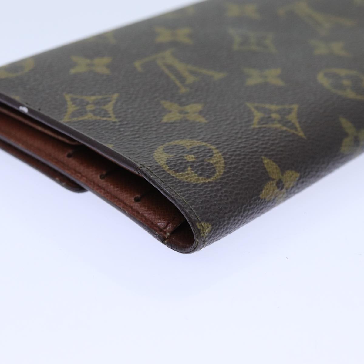 LOUIS VUITTON Monogram Portefeuille International Wallet M61217 LV 71608