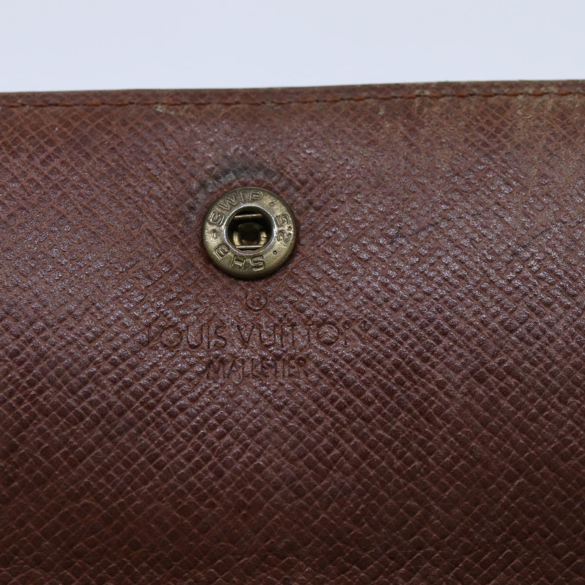 LOUIS VUITTON Monogram Portefeuille International Wallet M61217 LV 71608