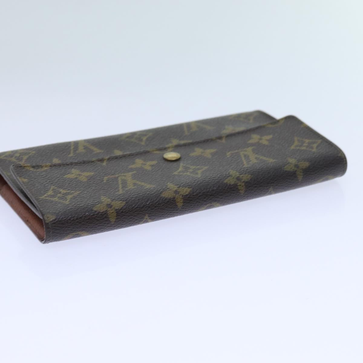 LOUIS VUITTON Monogram Portefeuille International Wallet M61217 LV 71608