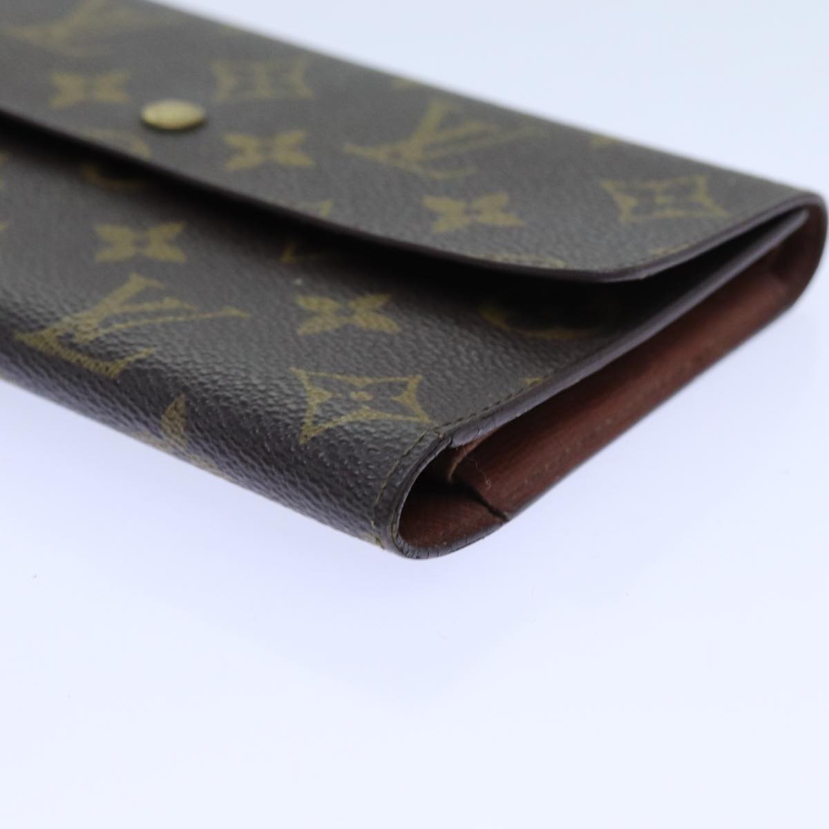 LOUIS VUITTON Monogram Portefeuille International Wallet M61217 LV 71608