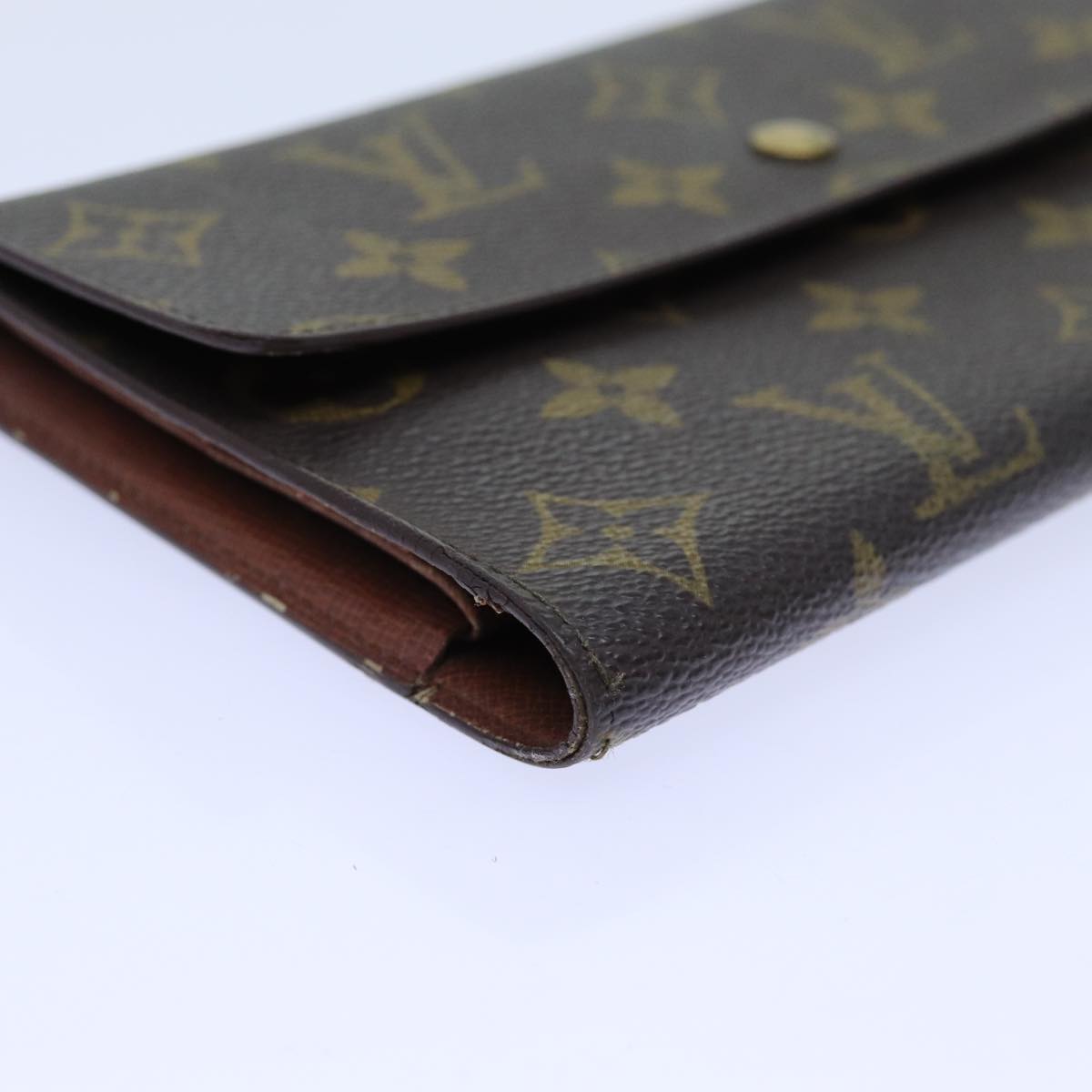 LOUIS VUITTON Monogram Portefeuille International Wallet M61217 LV 71608
