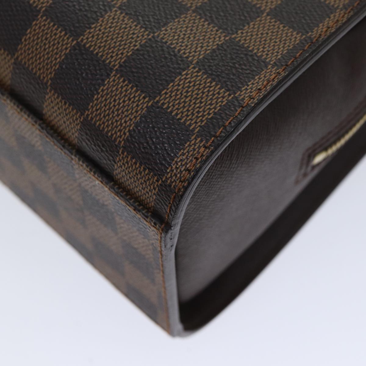 LOUIS VUITTON Damier Ebene Triana Hand Bag N51155 LV 71616