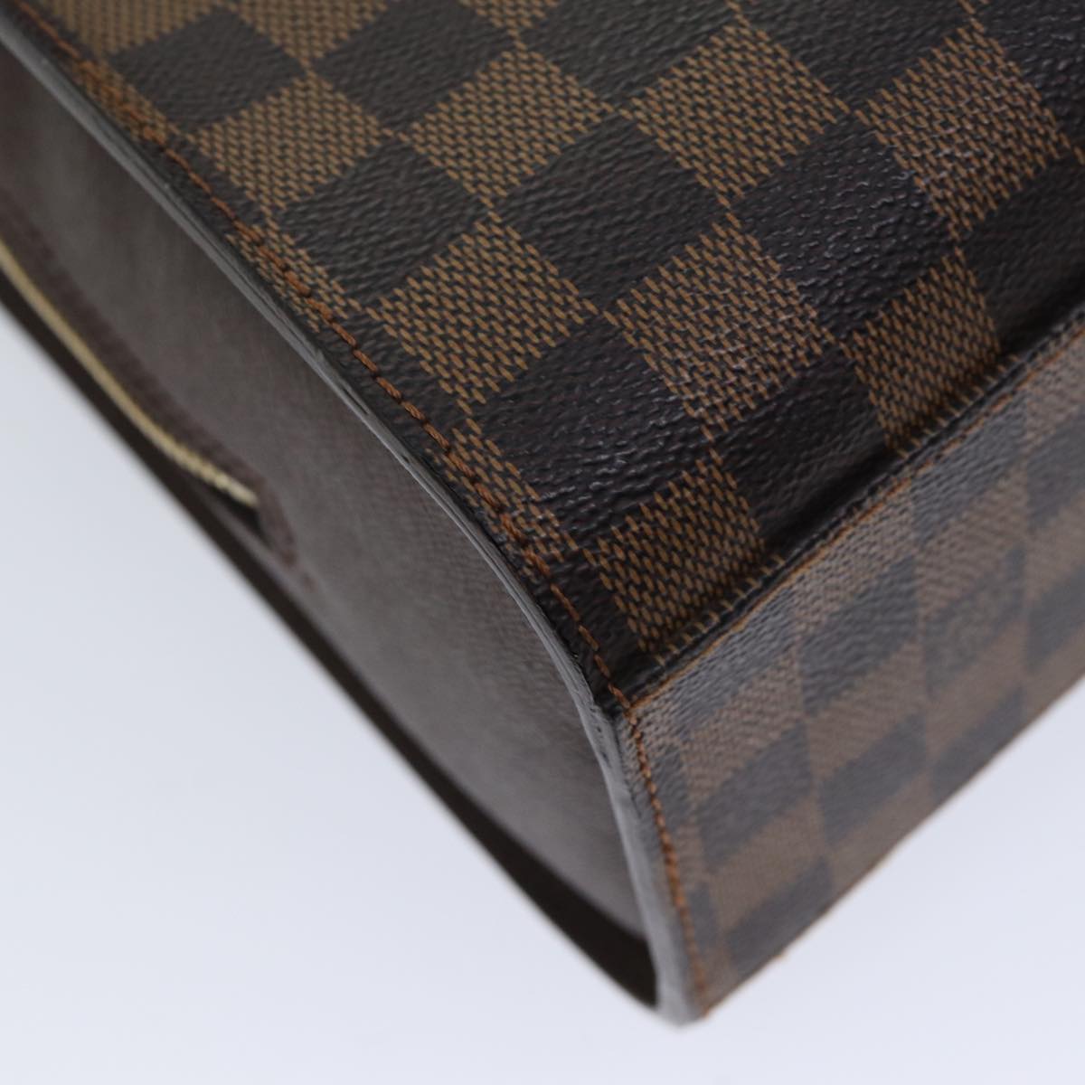 LOUIS VUITTON Damier Ebene Triana Hand Bag N51155 LV 71616