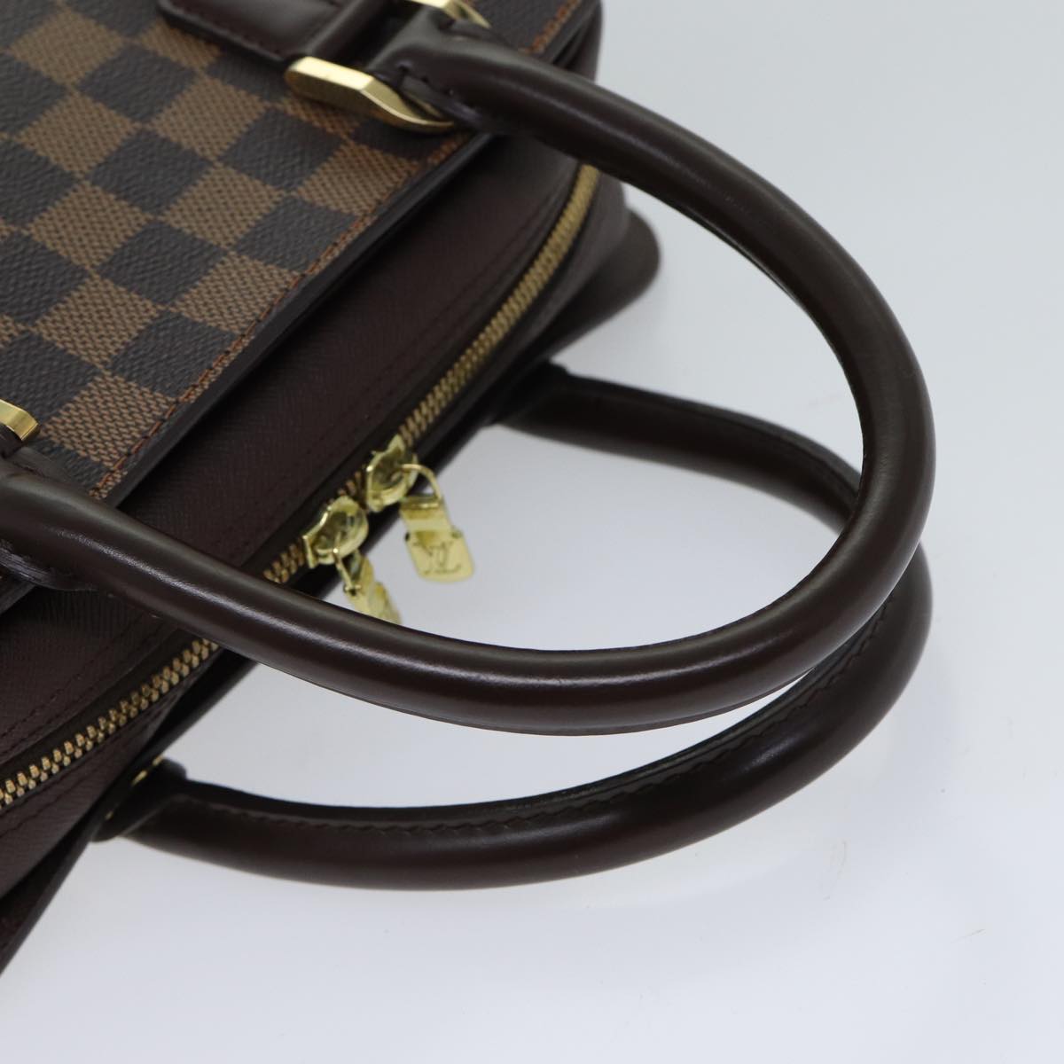 LOUIS VUITTON Damier Ebene Triana Hand Bag N51155 LV 71616
