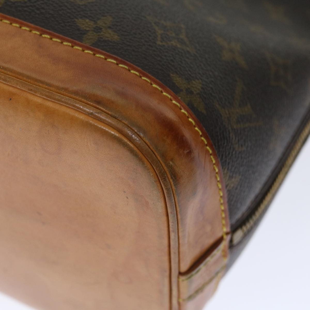 LOUIS VUITTON Monogram Alma Hand Bag M51130 LV 71620