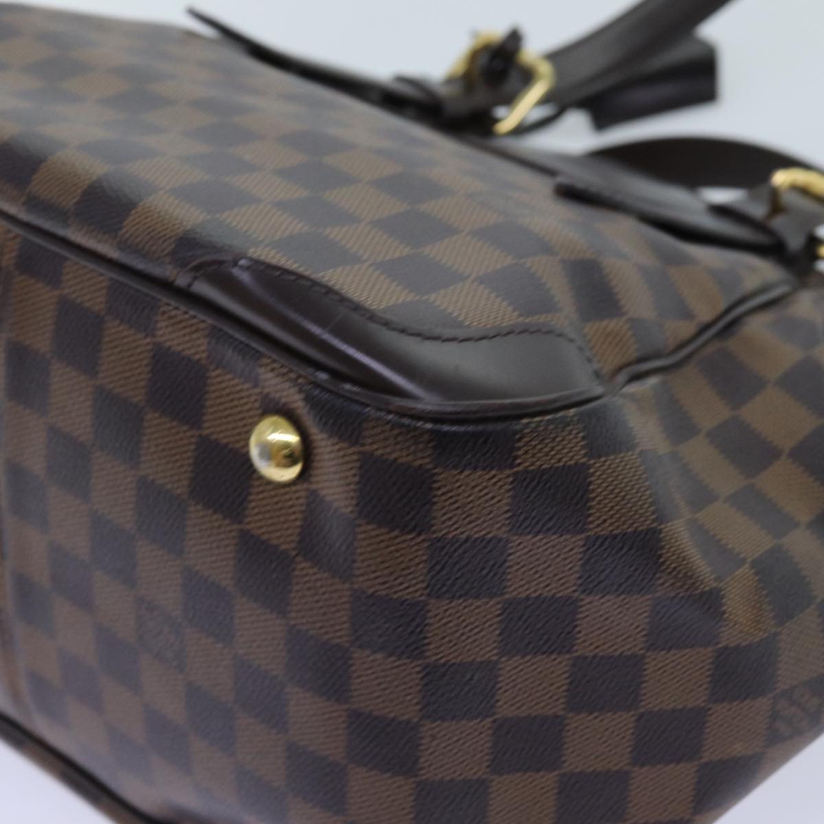 LOUIS VUITTON Damier Ebene Verona MM Shoulder Bag N41118 LV 71645