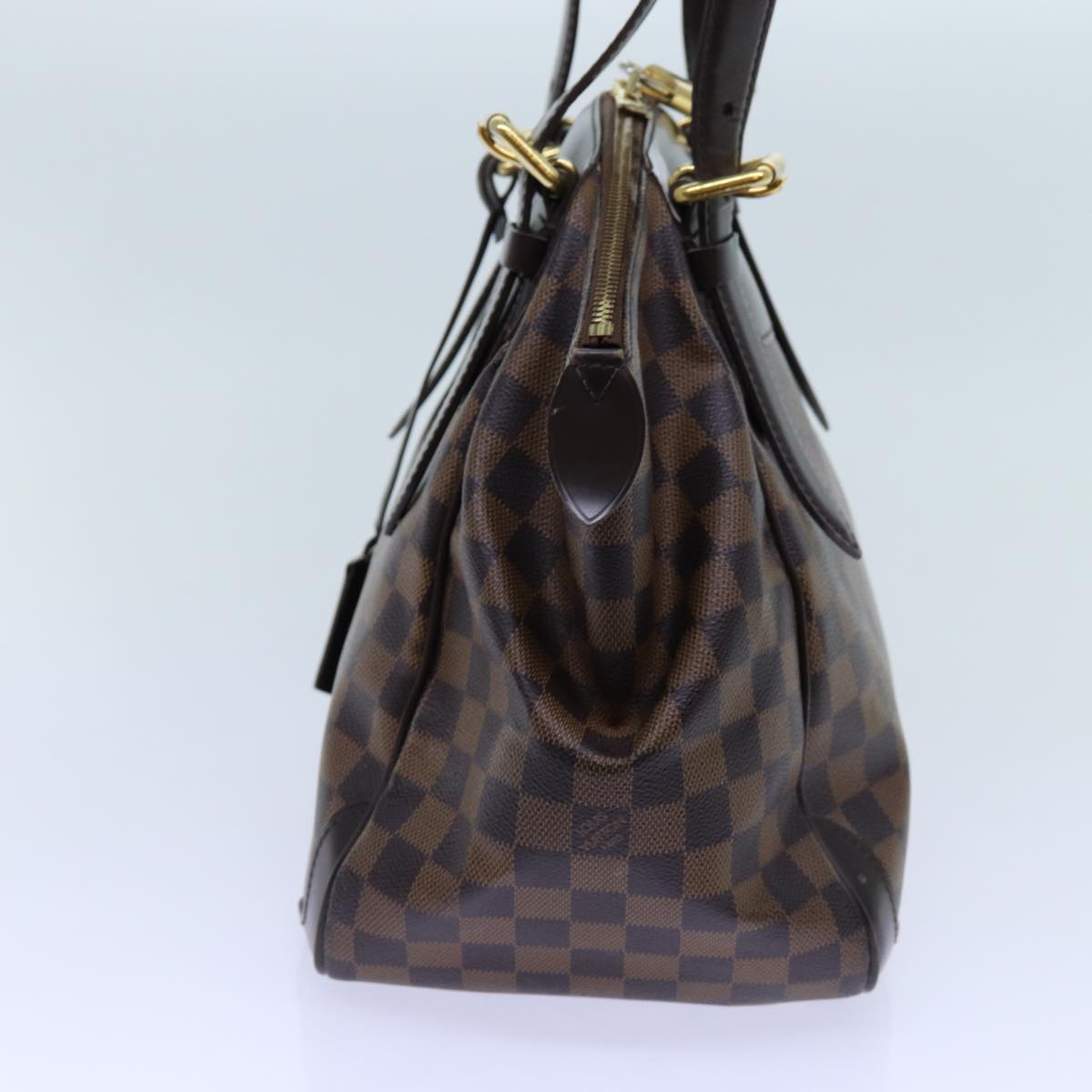 LOUIS VUITTON Damier Ebene Verona MM Shoulder Bag N41118 LV 71645