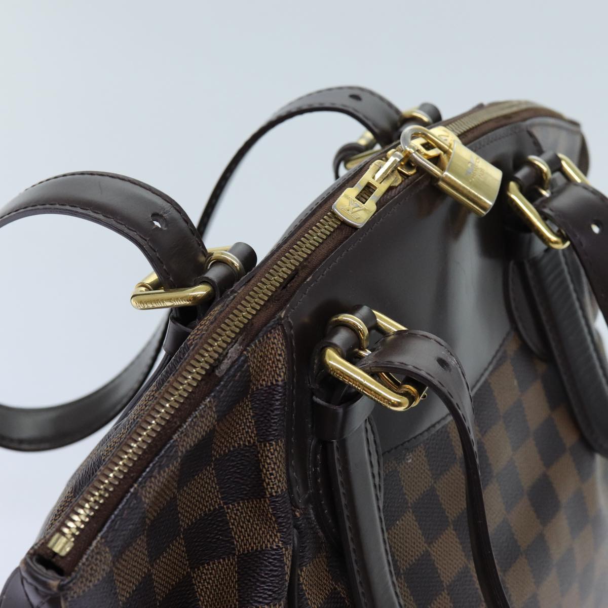 LOUIS VUITTON Damier Ebene Verona MM Shoulder Bag N41118 LV 71645
