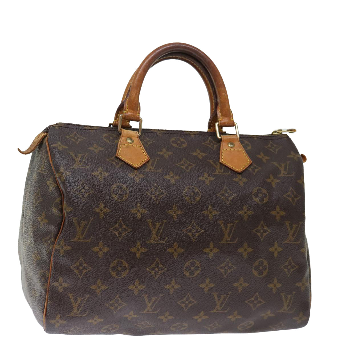 LOUIS VUITTON Monogram Speedy 30 Hand Bag M41526 LV 71649