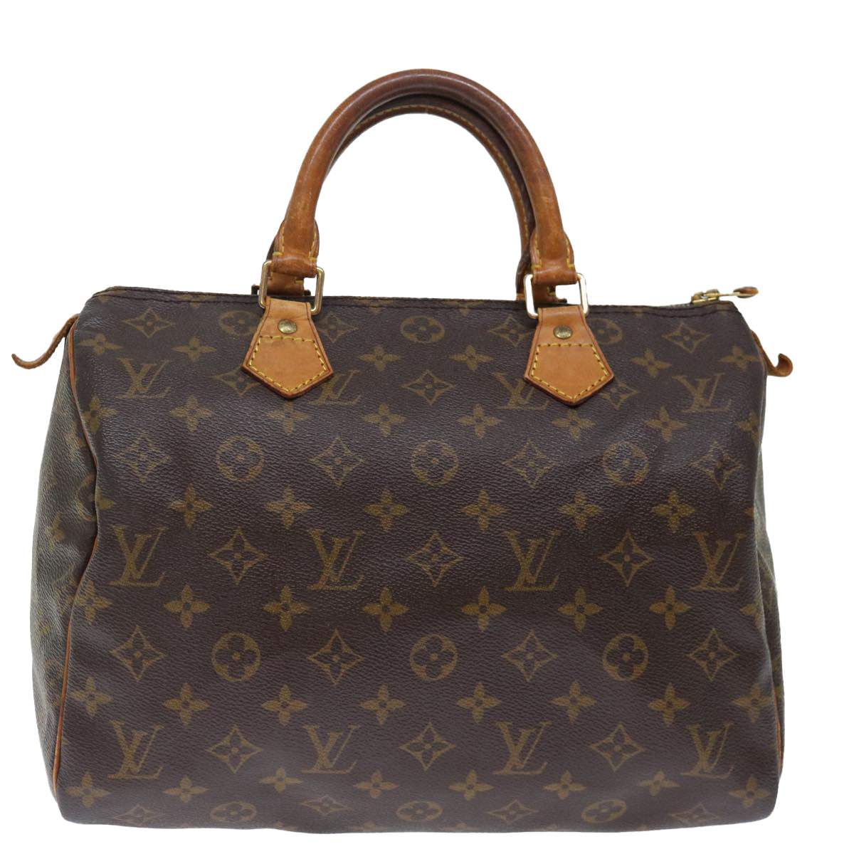 LOUIS VUITTON Monogram Speedy 30 Hand Bag M41526 LV 71649