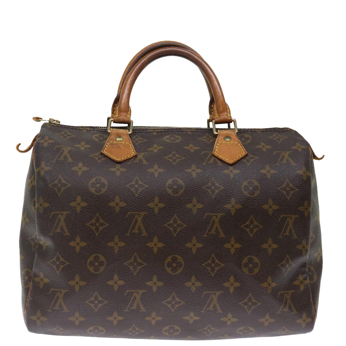 LOUIS VUITTON Monogram Speedy 30 Hand Bag M41526 LV 71649