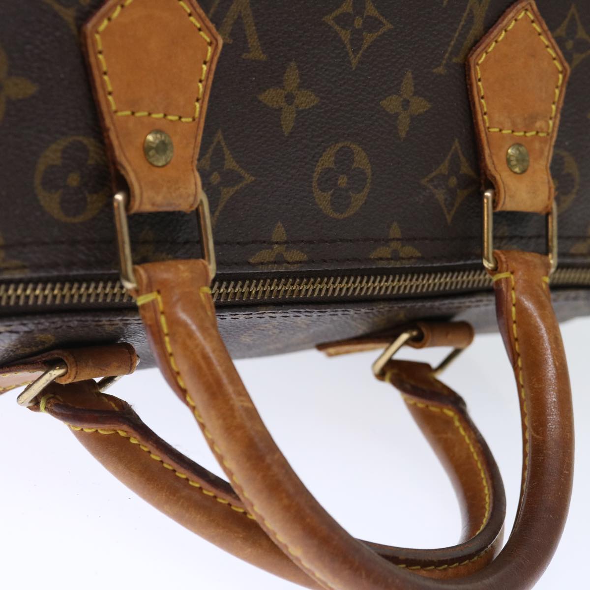 LOUIS VUITTON Monogram Speedy 30 Hand Bag M41526 LV 71649
