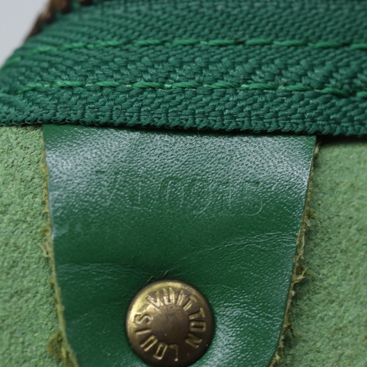 LOUIS VUITTON Epi Keepall 50 Boston Bag Green M42964 LV 71654