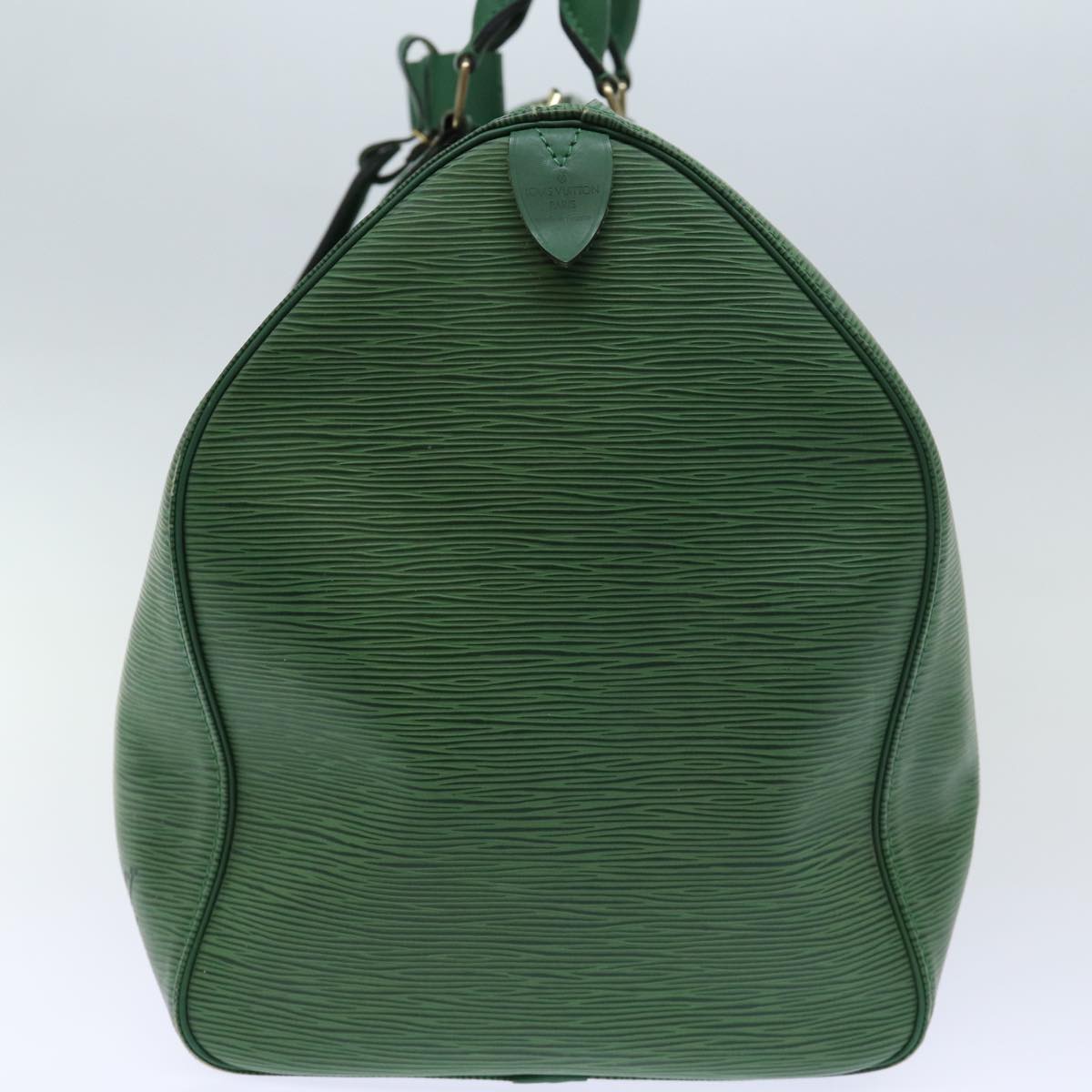 LOUIS VUITTON Epi Keepall 50 Boston Bag Green M42964 LV 71654