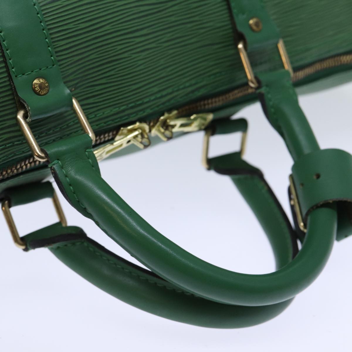 LOUIS VUITTON Epi Keepall 50 Boston Bag Green M42964 LV 71654