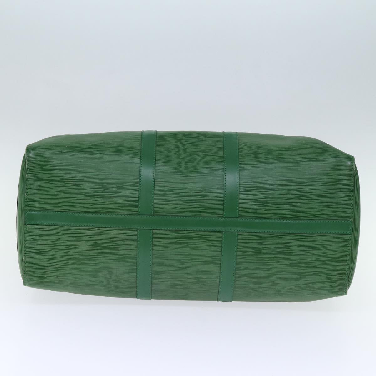 LOUIS VUITTON Epi Keepall 50 Boston Bag Green M42964 LV 71654