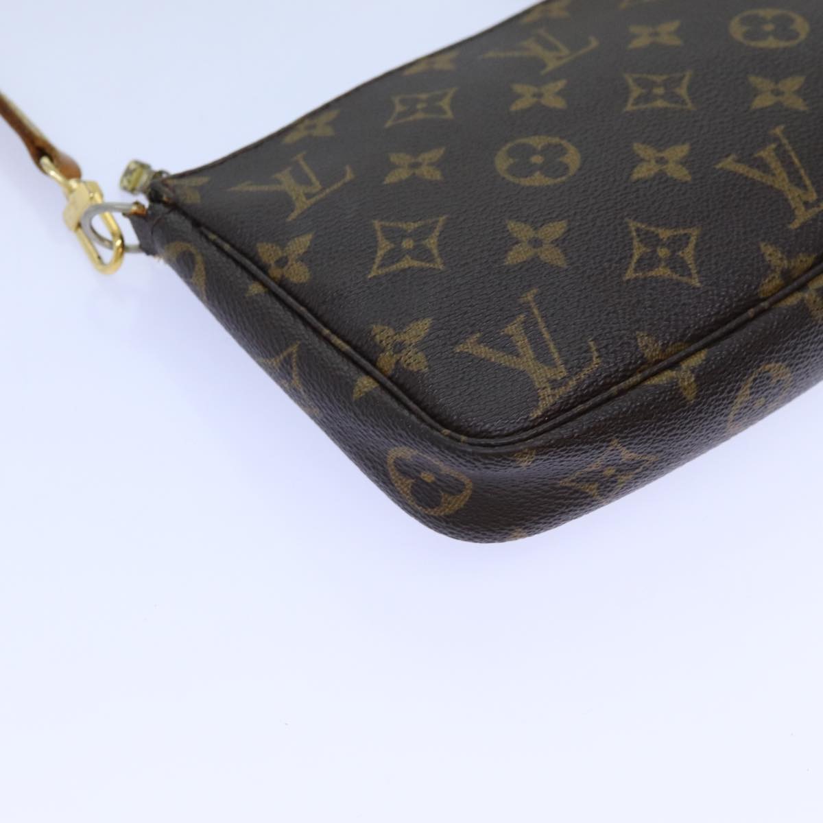 LOUIS VUITTON Monogram Pochette Accessoires Pouch M51980 LV 71662