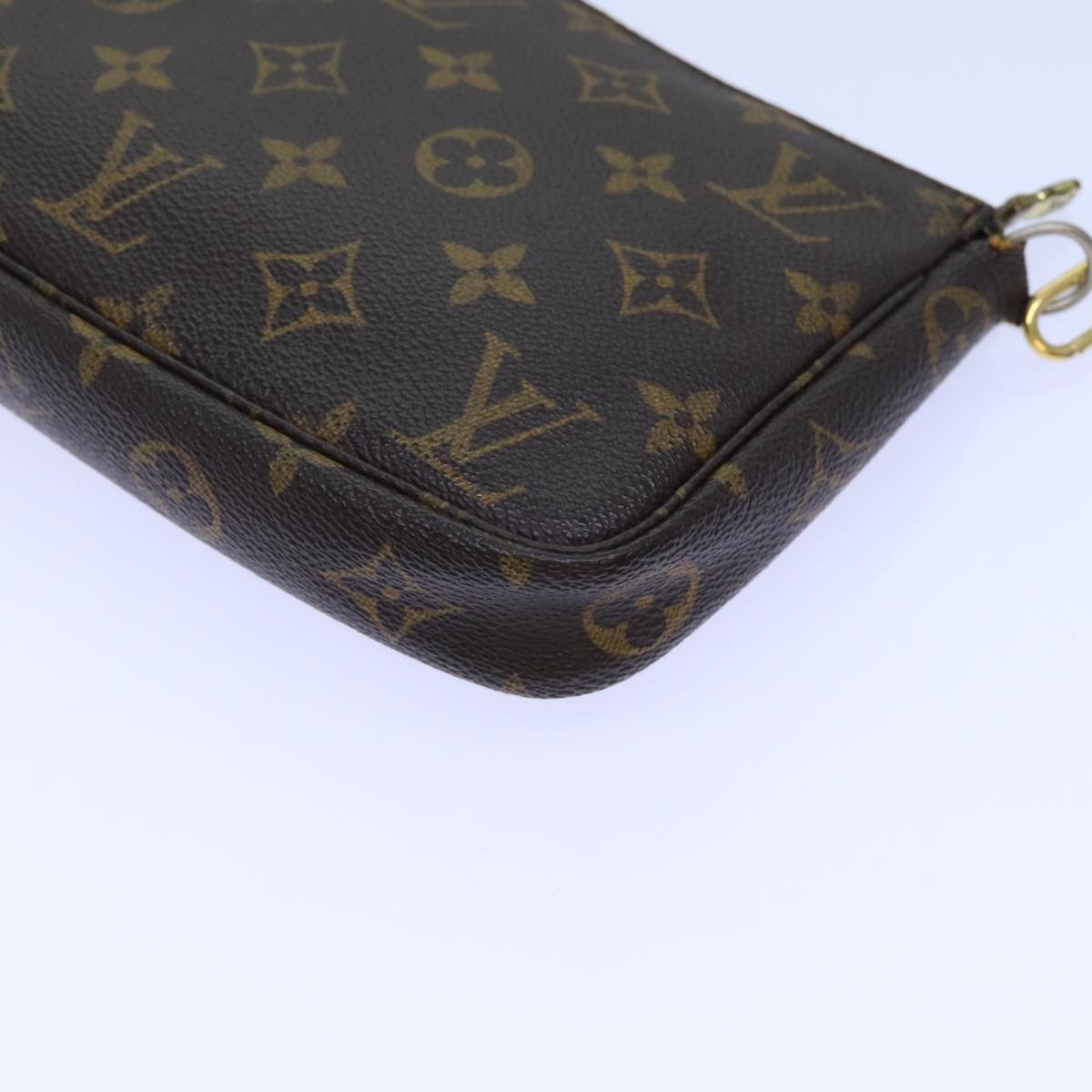 LOUIS VUITTON Monogram Pochette Accessoires Pouch M51980 LV 71662