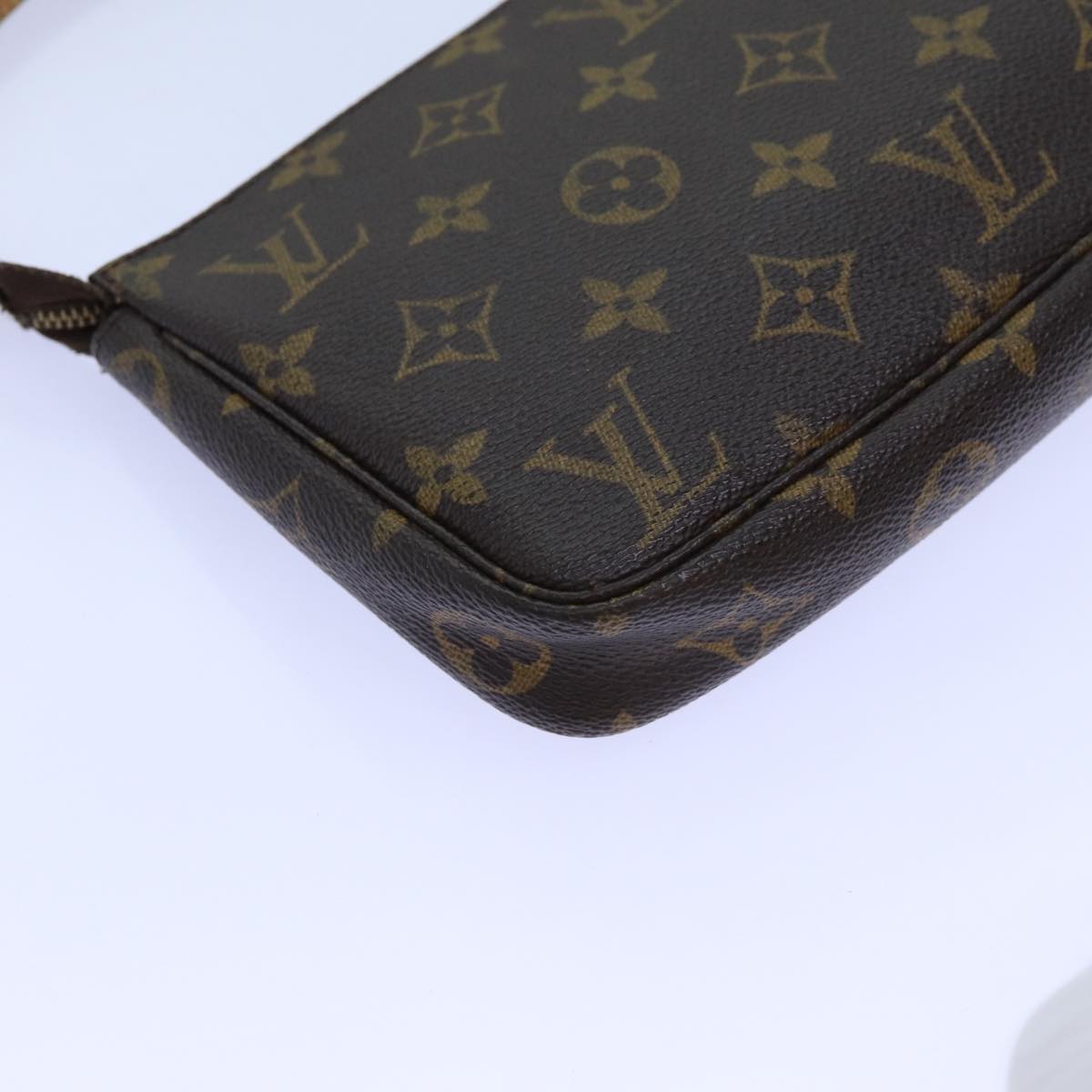 LOUIS VUITTON Monogram Pochette Accessoires Pouch M51980 LV 71662