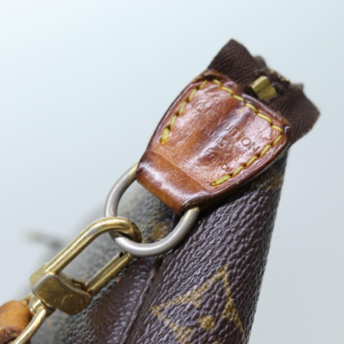 LOUIS VUITTON Monogram Pochette Accessoires Pouch M51980 LV 71662