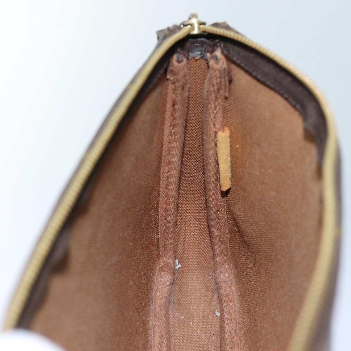 LOUIS VUITTON Monogram Pochette Accessoires Pouch M51980 LV 71662