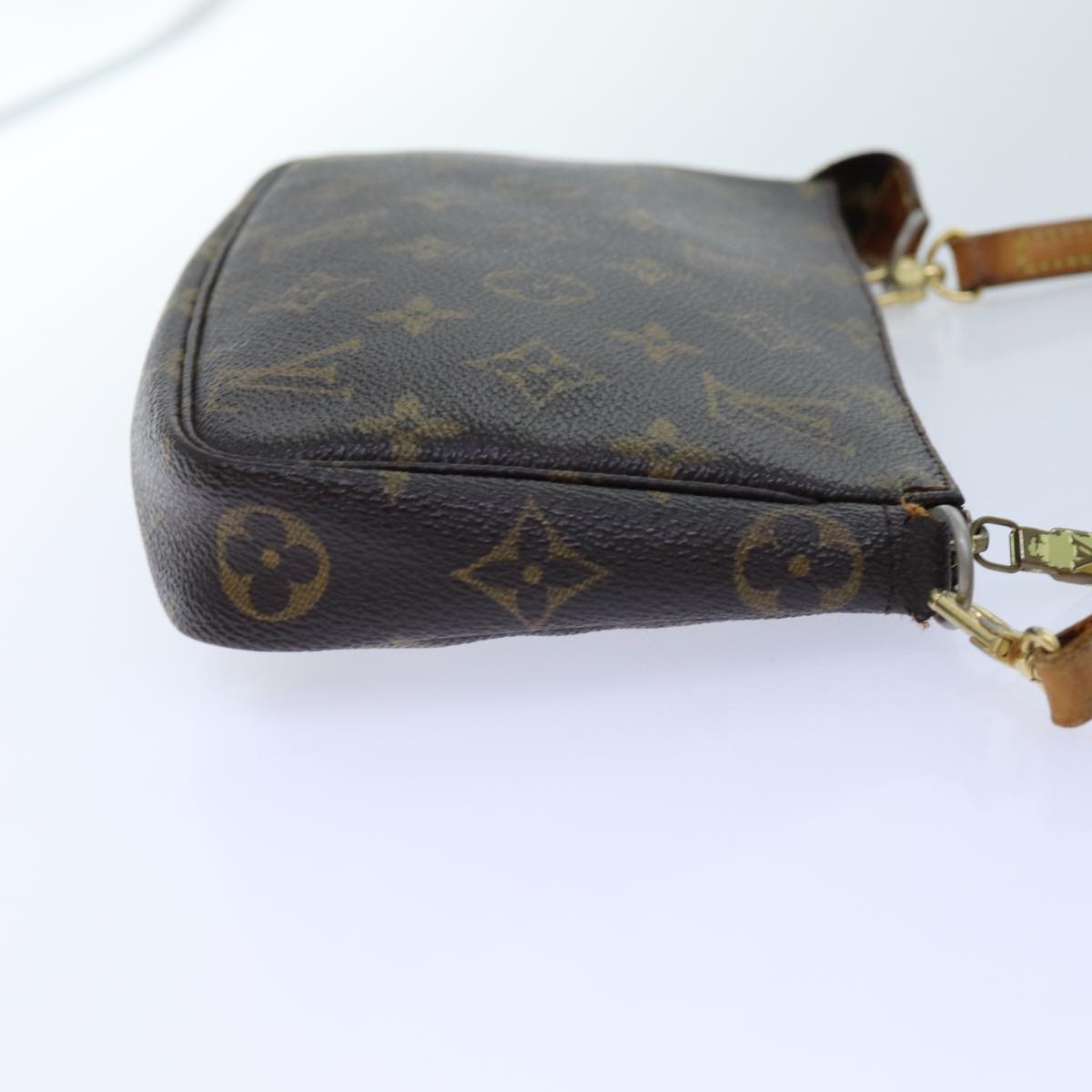 LOUIS VUITTON Monogram Pochette Accessoires Pouch M51980 LV 71662