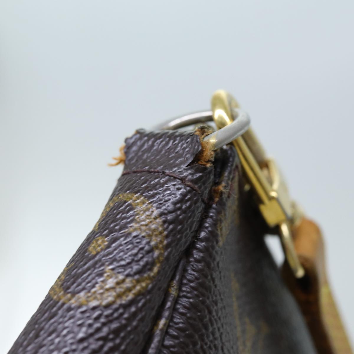 LOUIS VUITTON Monogram Pochette Accessoires Pouch M51980 LV 71662