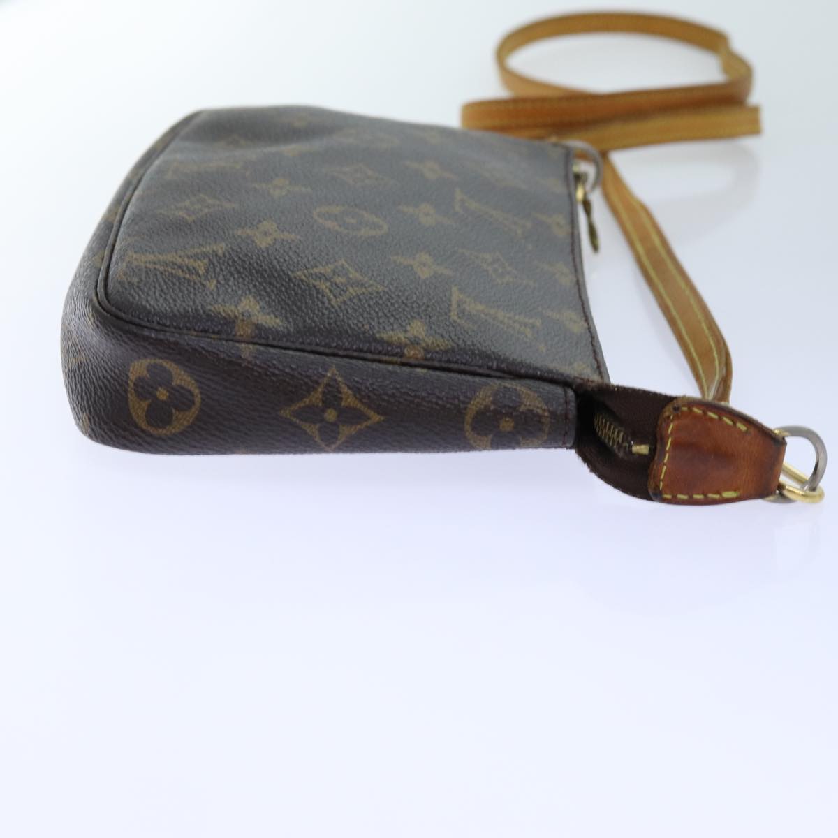 LOUIS VUITTON Monogram Pochette Accessoires Pouch M51980 LV 71662