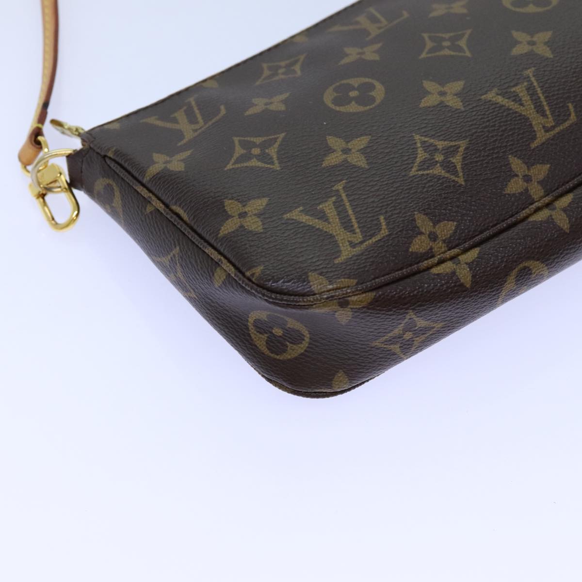 LOUIS VUITTON Monogram Pochette Accessoires Pouch New Model M51980 LV 71665