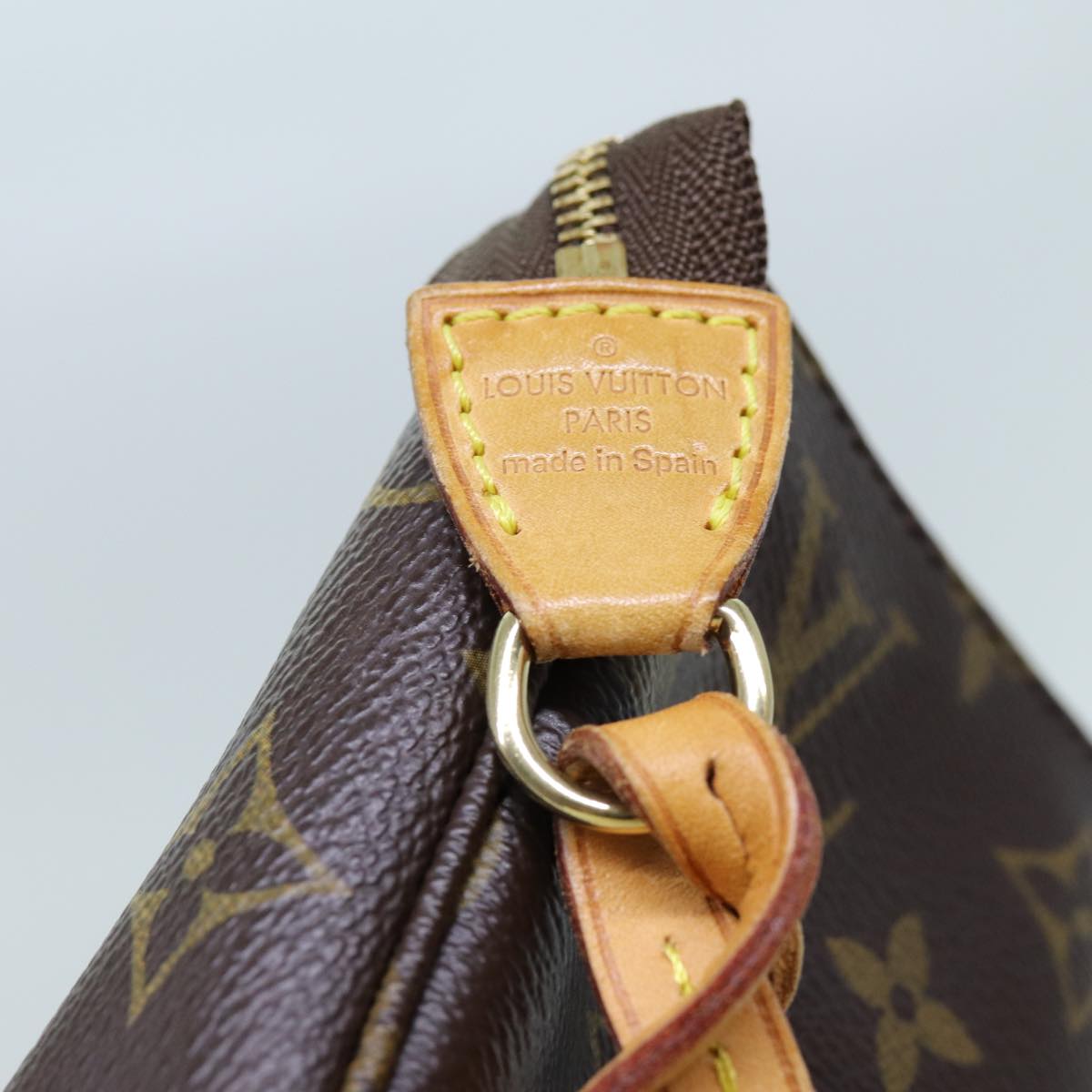 LOUIS VUITTON Monogram Pochette Accessoires Pouch New Model M51980 LV 71665