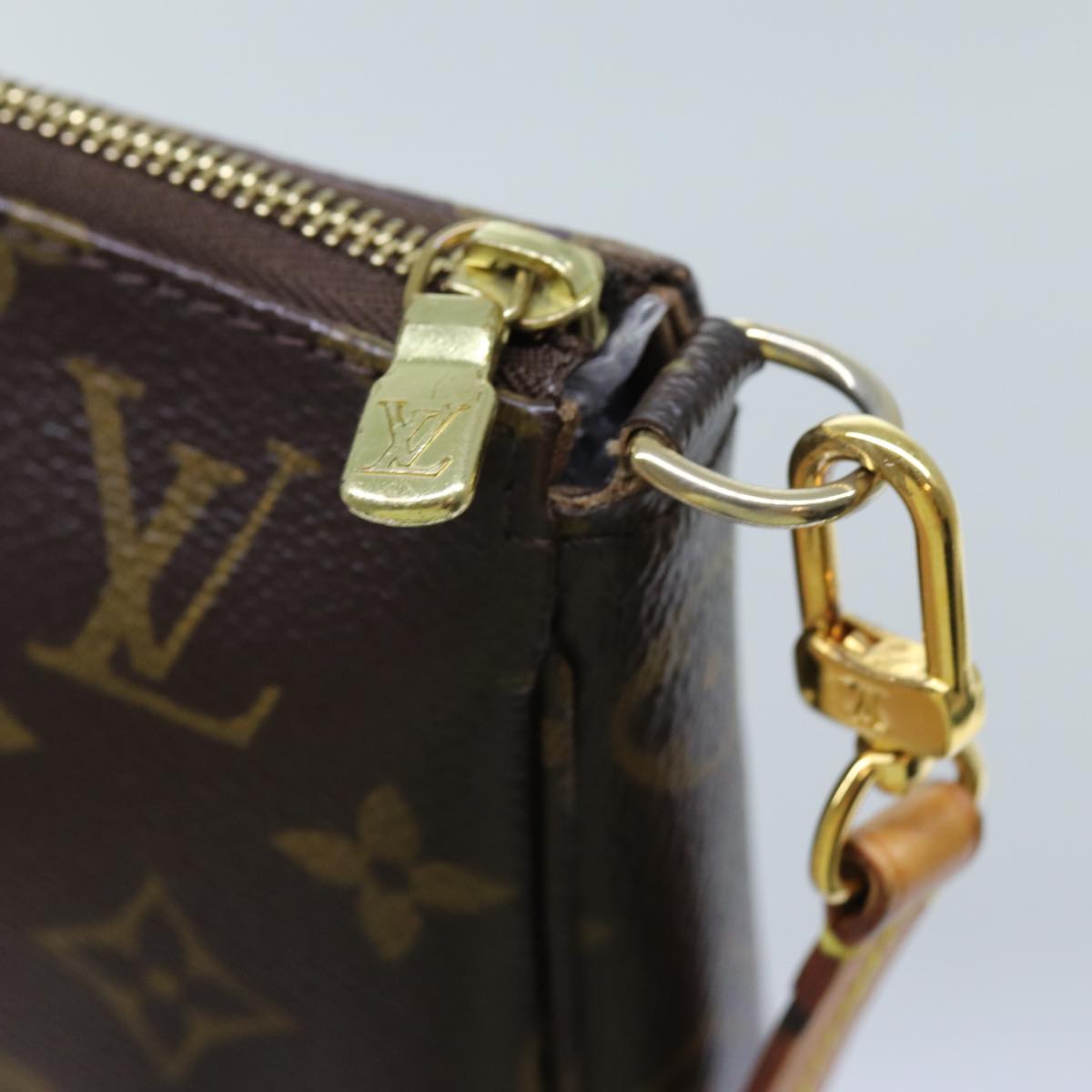LOUIS VUITTON Monogram Pochette Accessoires Pouch New Model M51980 LV 71665