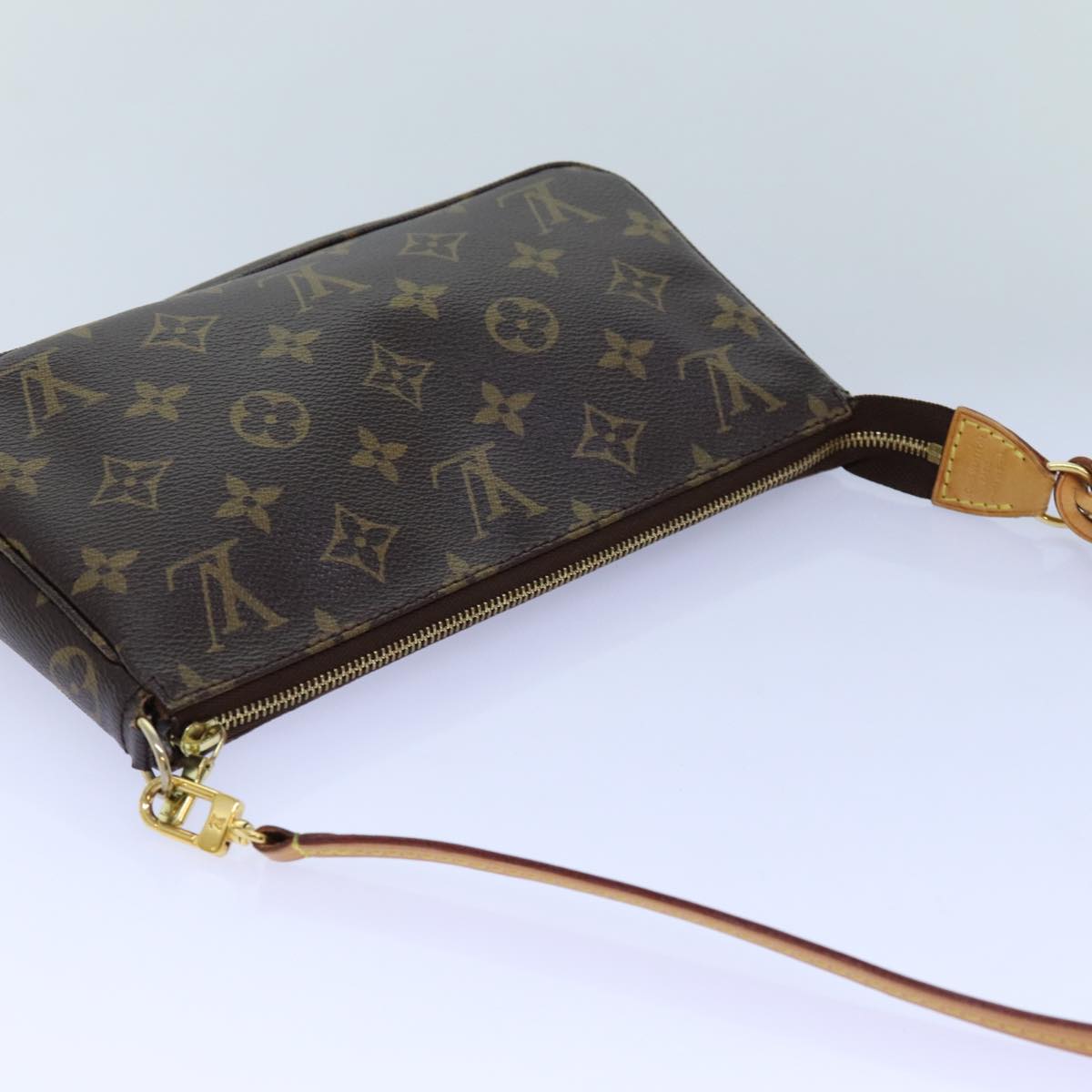 LOUIS VUITTON Monogram Pochette Accessoires Pouch New Model M51980 LV 71665