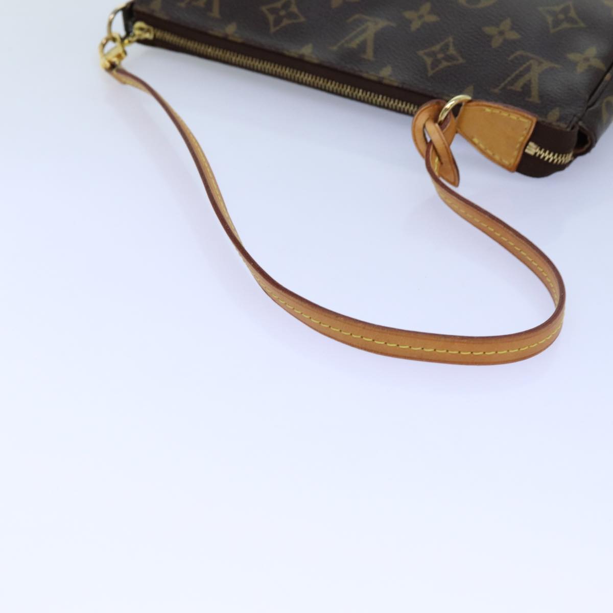 LOUIS VUITTON Monogram Pochette Accessoires Pouch New Model M51980 LV 71665