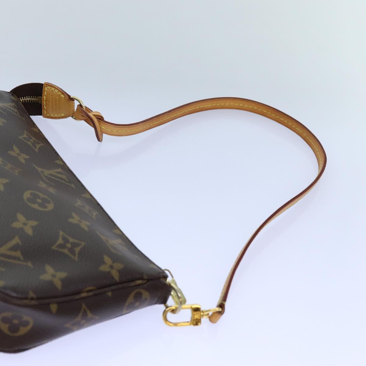 LOUIS VUITTON Monogram Pochette Accessoires Pouch New Model M51980 LV 71665
